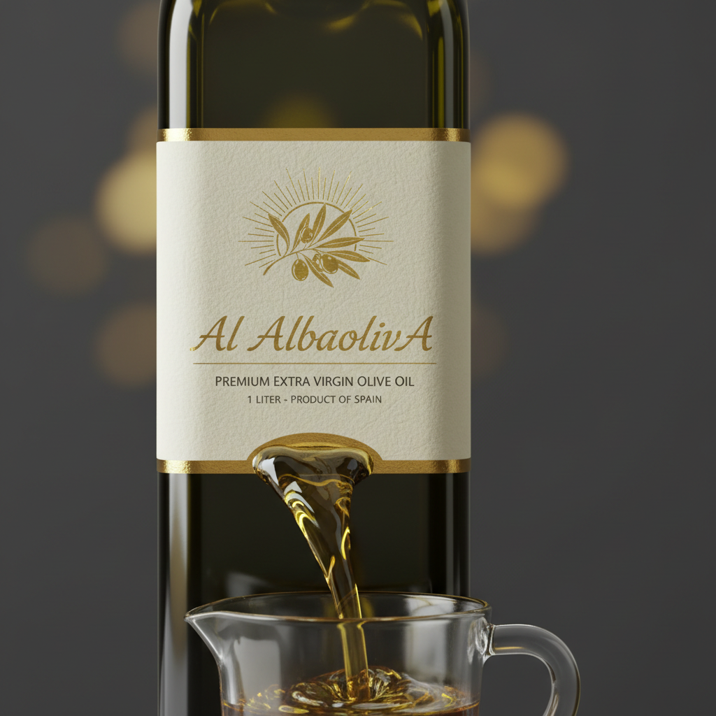 Aceite oliva virgen extra 1 litro PET Al AlbaolivA producción familiar Jaén