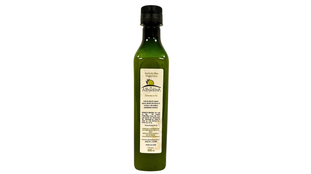 Al AlbaolivA AOVE 500 ml PET botella aceite oliva virgen extra Sierra Sur Jaén